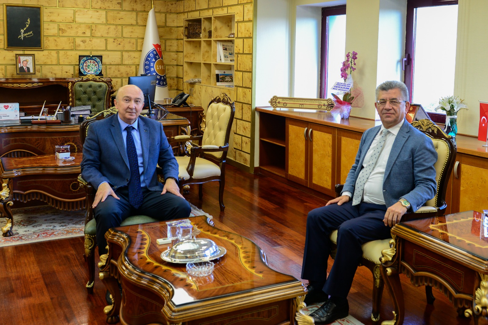 KSÜ - Kahramanmaraş Milletvekili Prof. Dr. Sefer Aycan’dan Rektör Yasım ...