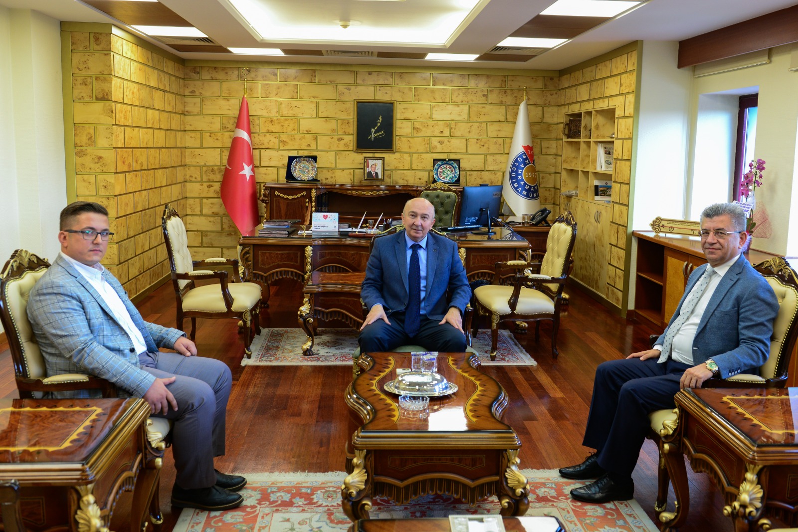 KSÜ - Kahramanmaraş Milletvekili Prof. Dr. Sefer Aycan’dan Rektör Yasım ...